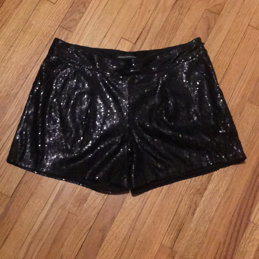 Sequin express shorts